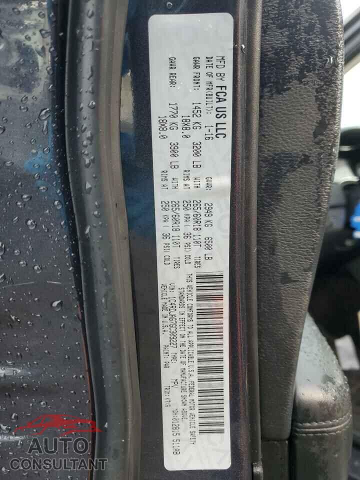 DODGE DURANGO 2016 - 1C4RDJAG7GC309227