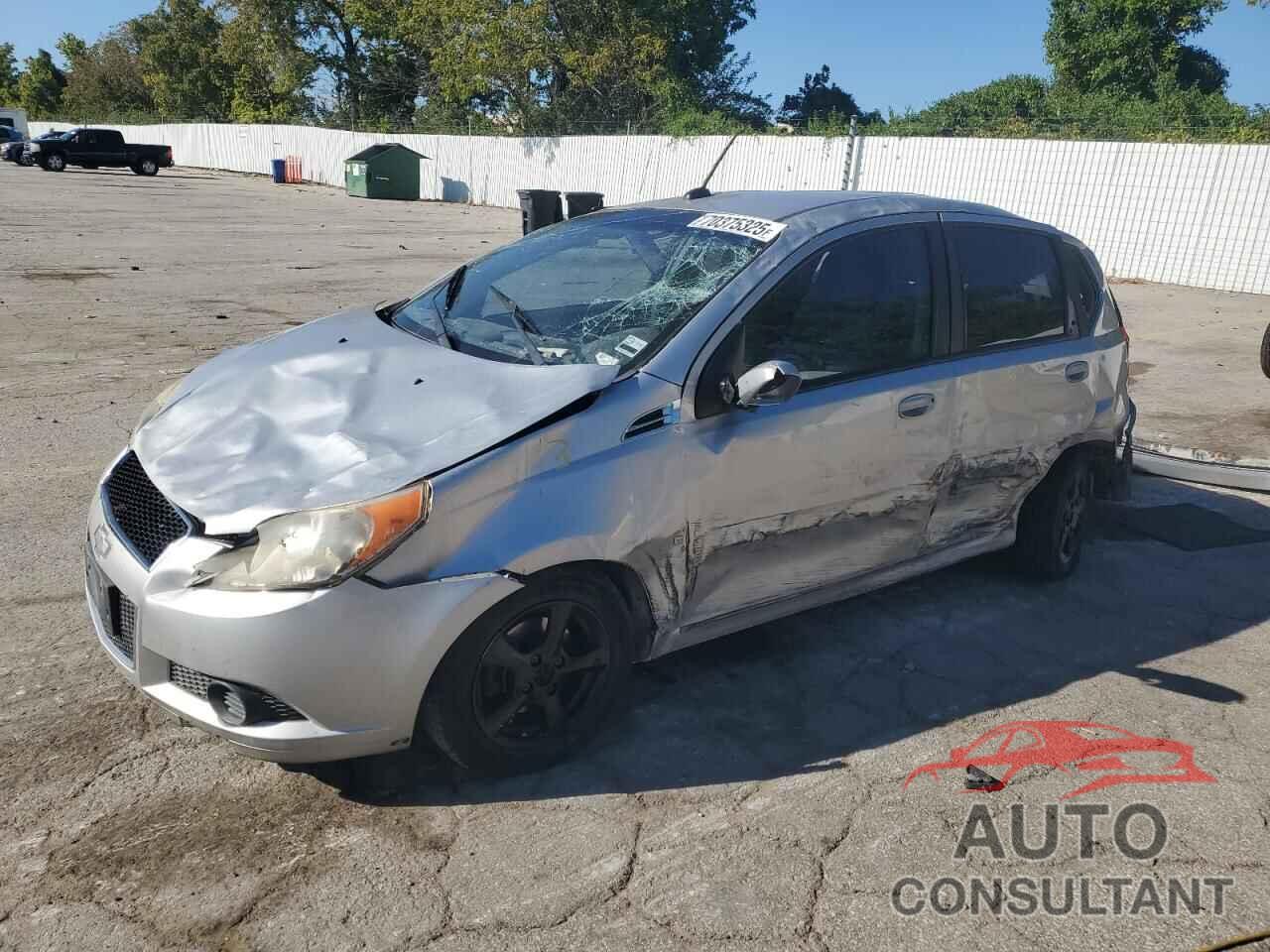 CHEVROLET AVEO 2009 - KL1TD66E89B365168