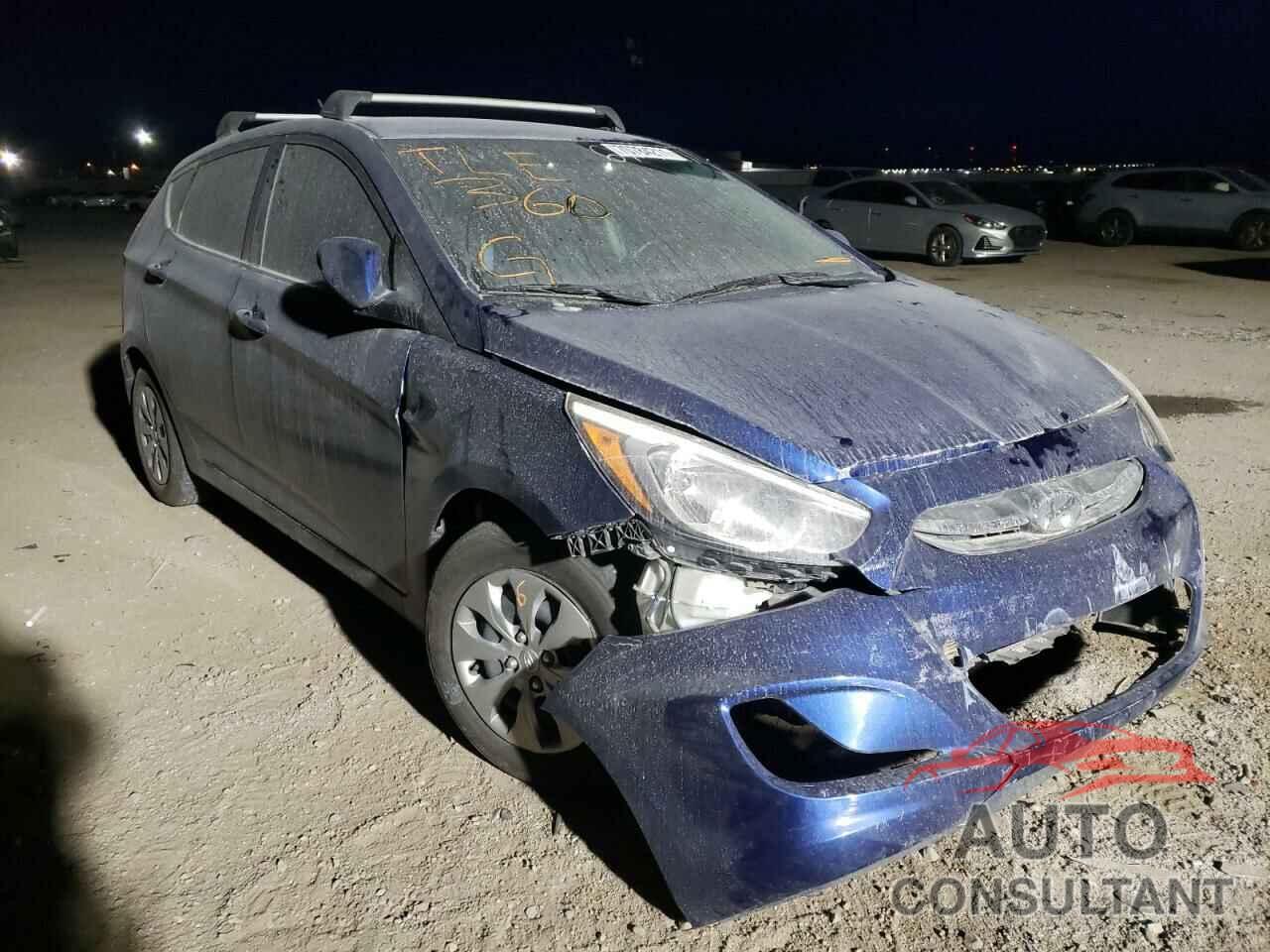 HYUNDAI ACCENT 2016 - KMHCT5AE8GU283158