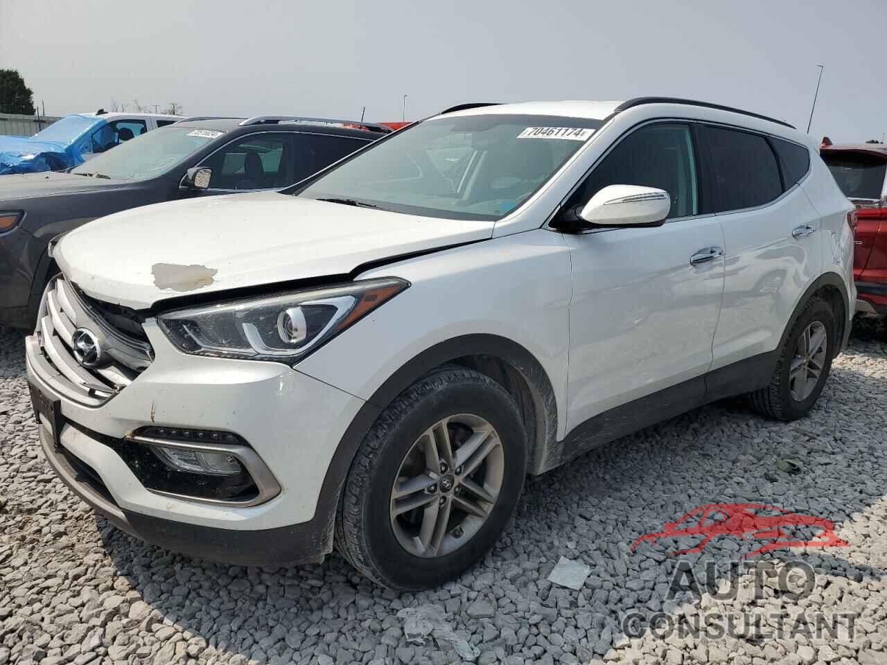 HYUNDAI SANTA FE 2017 - 5NMZUDLBXHH048116