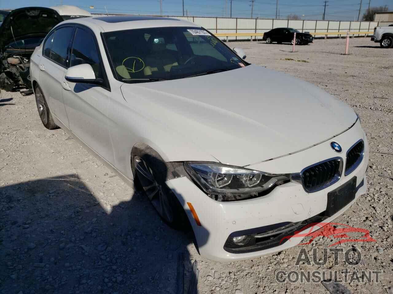 BMW 3 SERIES 2016 - WBA8E3G55GNU02002