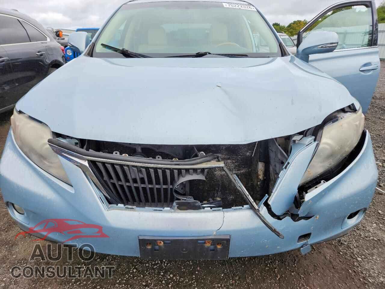 LEXUS RX350 2010 - 2T2BK1BA1AC037270