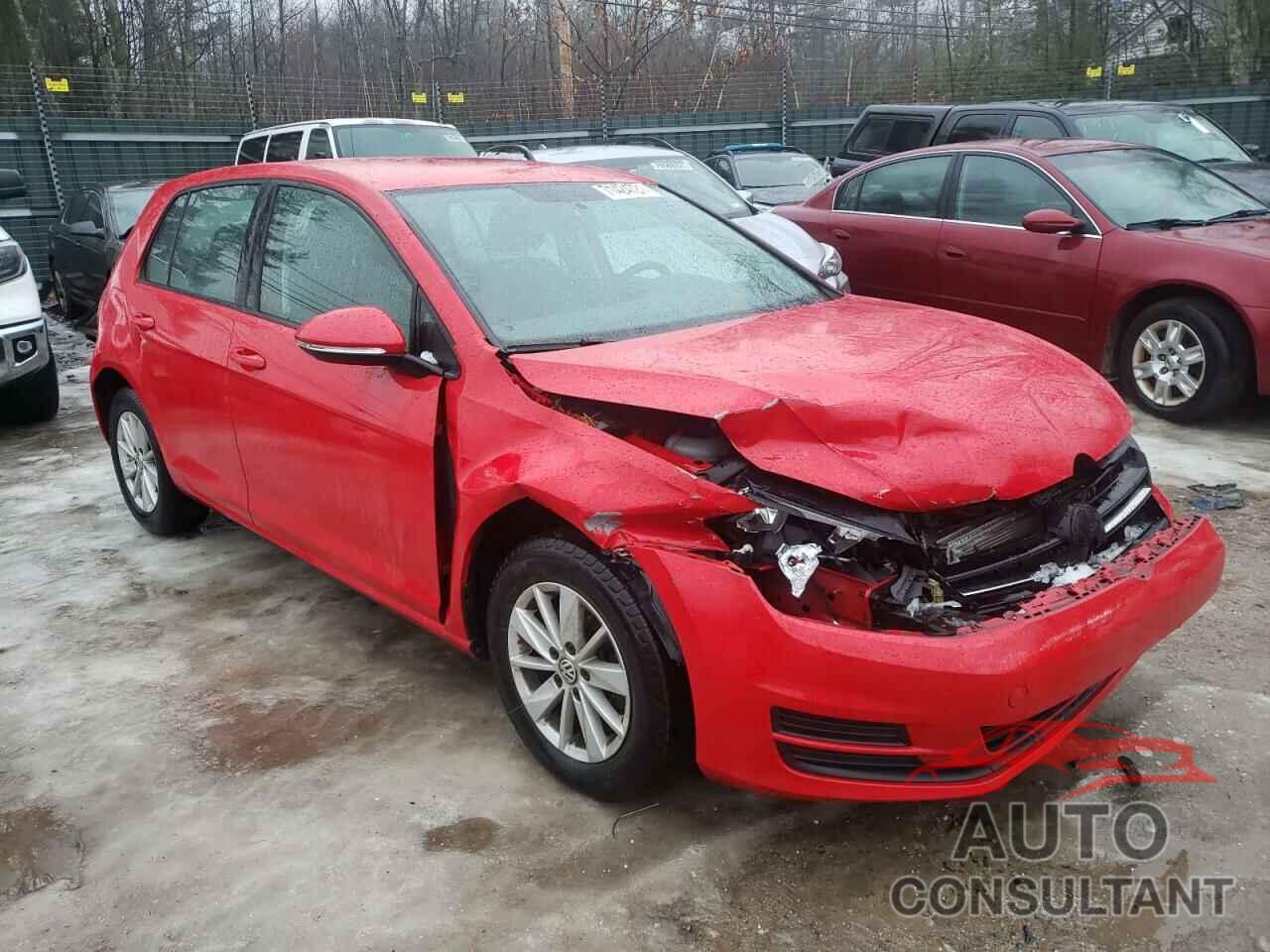 VOLKSWAGEN GOLF 2017 - 3VW117AU0HM030701