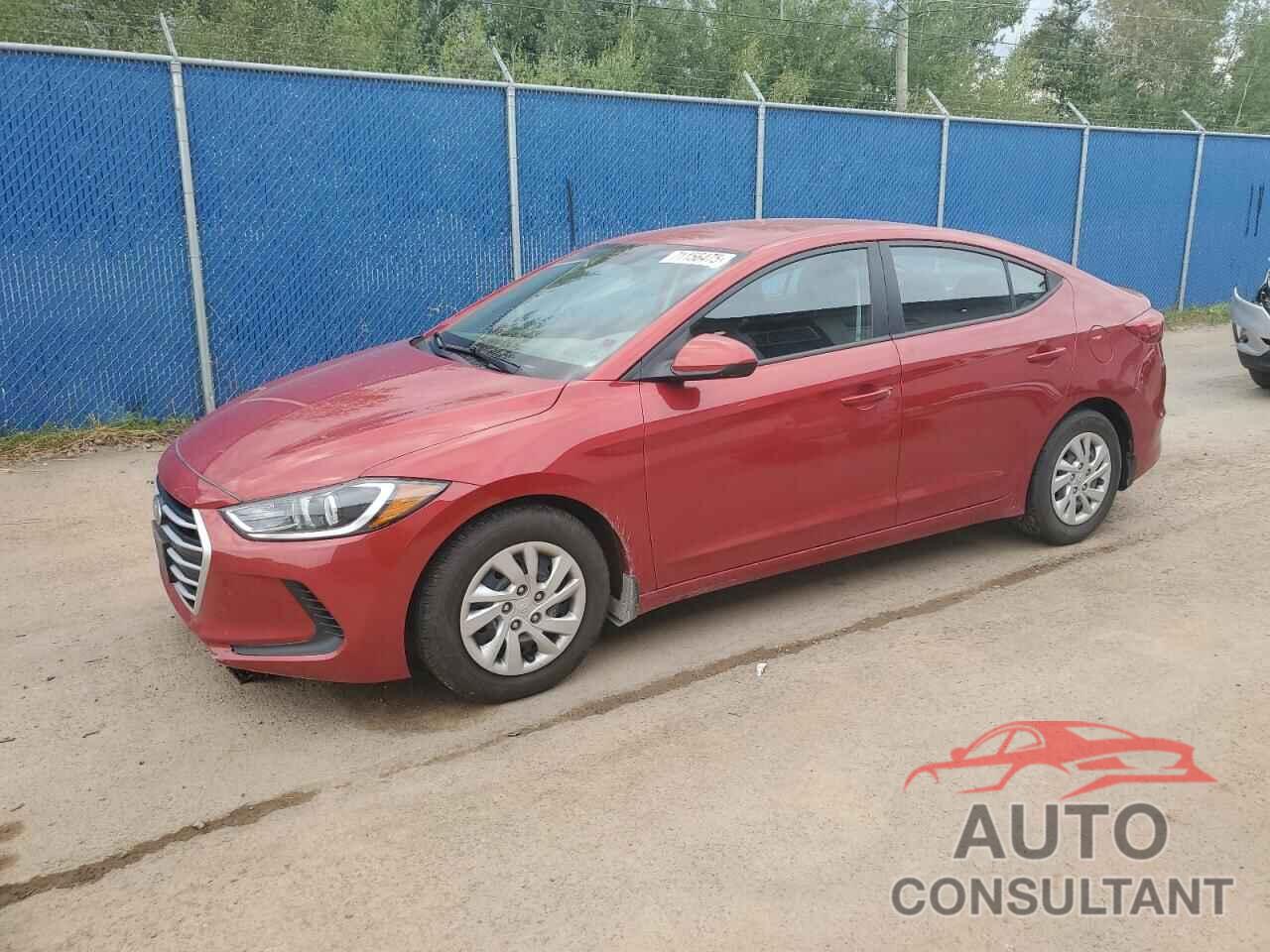 HYUNDAI ELANTRA 2017 - 5NPD74LF8HH133074