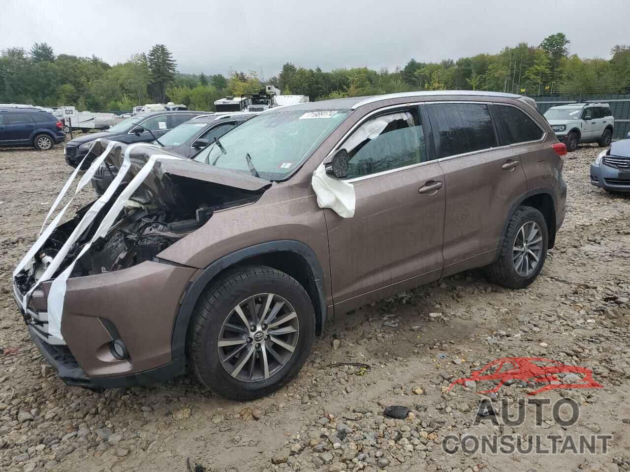 TOYOTA HIGHLANDER 2017 - 5TDJZRFH2HS432755