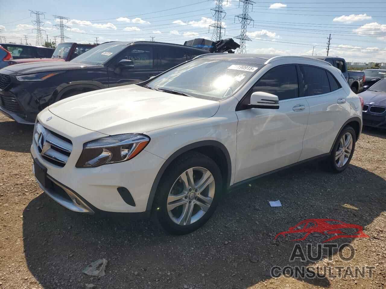 MERCEDES-BENZ GLA-CLASS 2016 - WDCTG4GB6GJ204324