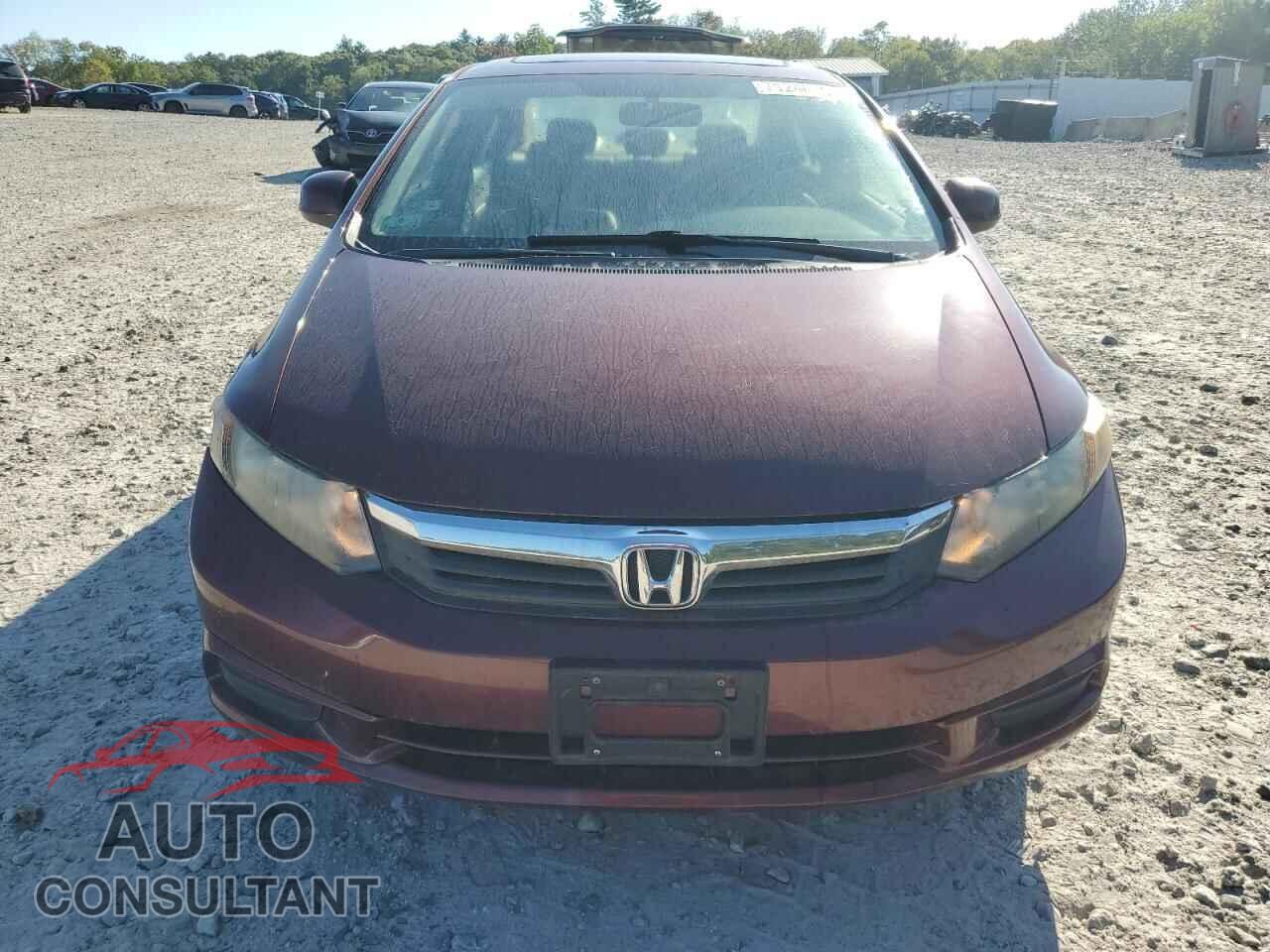 HONDA CIVIC 2012 - 2HGFB2F96CH509159