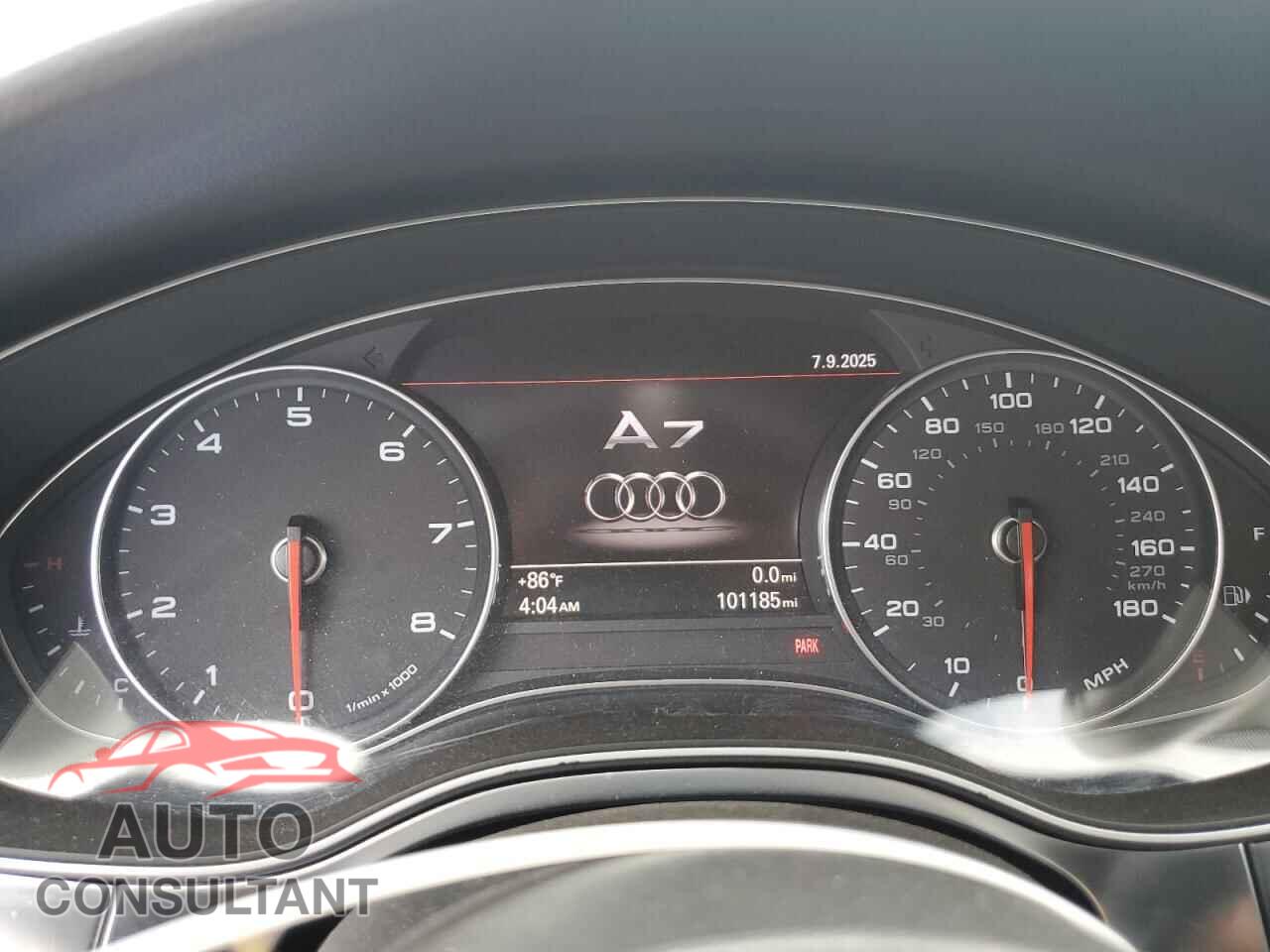 AUDI A7 2012 - WAUSGAFC2CN005376