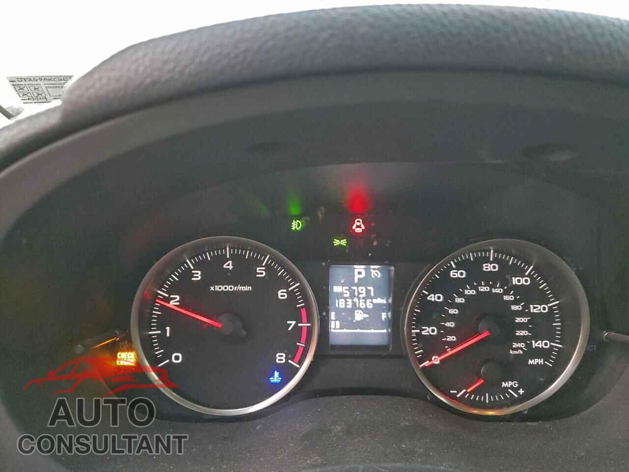 SUBARU XV 2014 - JF2GPAKC2E8314413