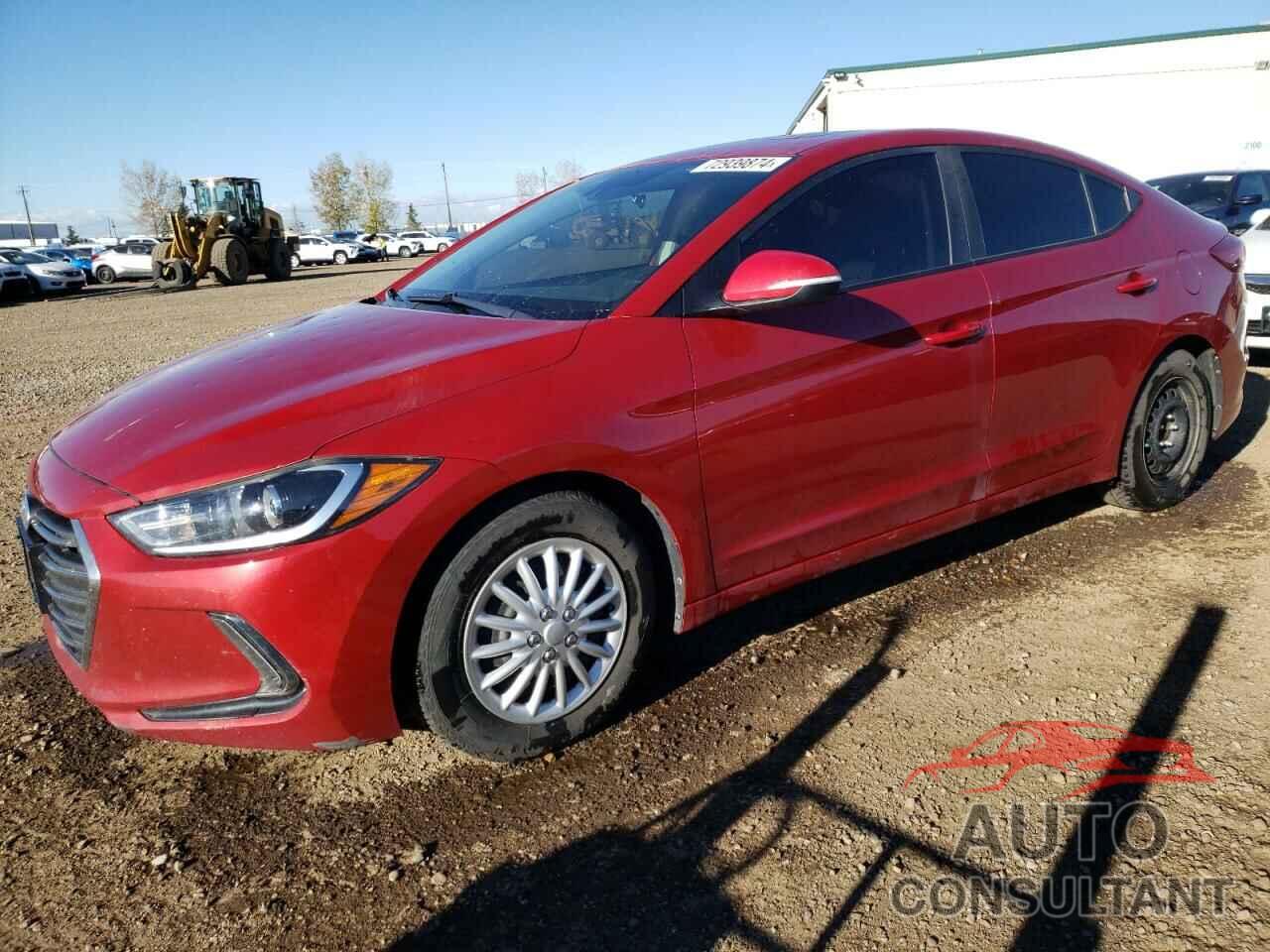 HYUNDAI ELANTRA 2017 - KMHD84LF6HU315337