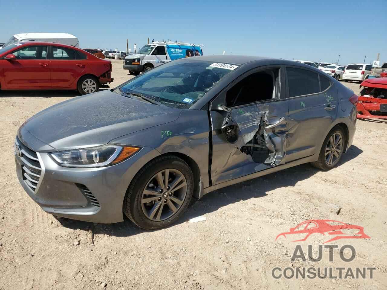 HYUNDAI ELANTRA 2018 - 5NPD84LF0JH357734