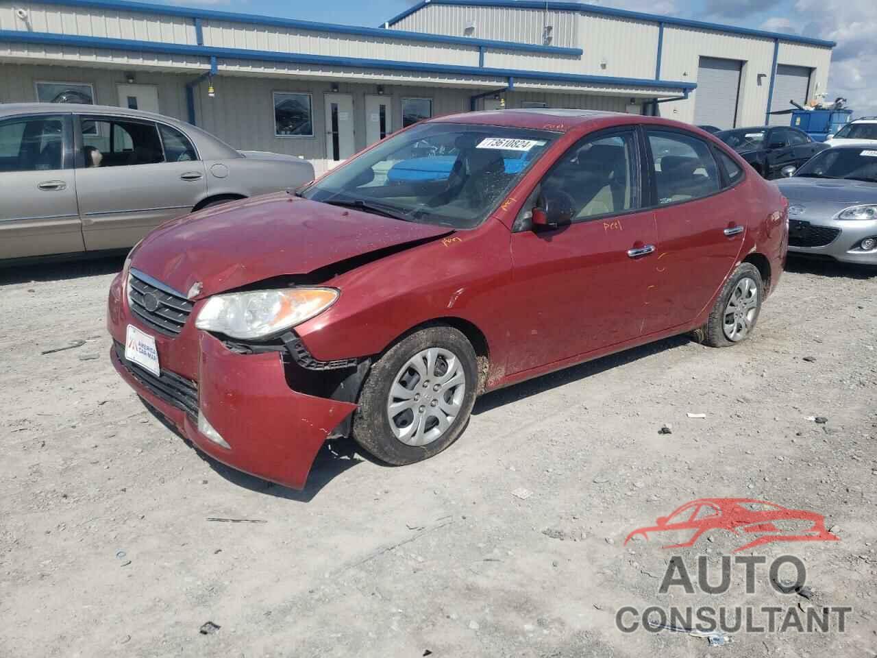 HYUNDAI ELANTRA 2010 - KMHDU4AD0AU098029