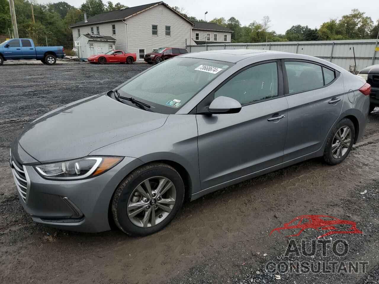 HYUNDAI ELANTRA 2018 - KMHD84LFXJU554377