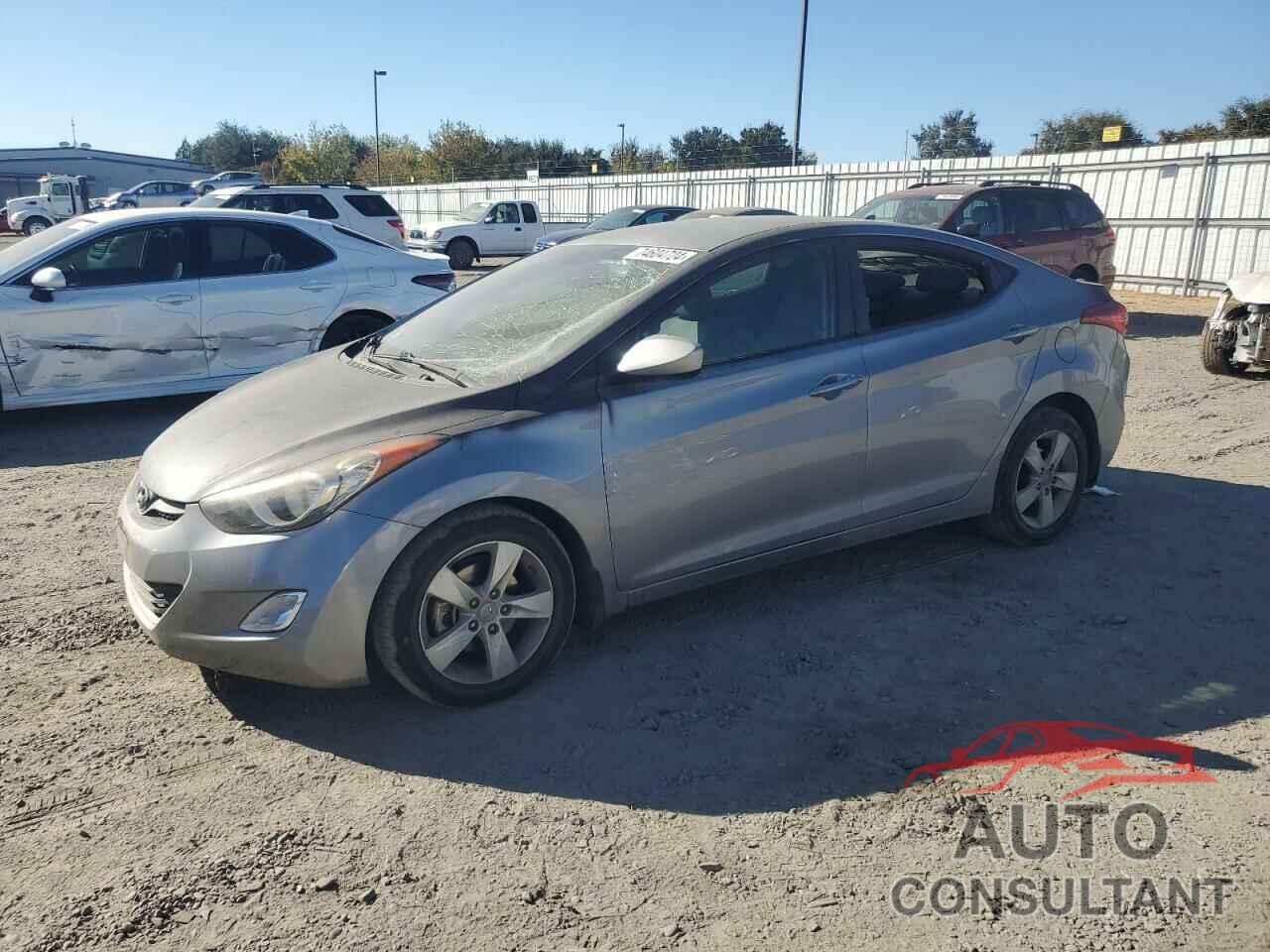 HYUNDAI ELANTRA 2013 - KMHDH4AE8DU491701
