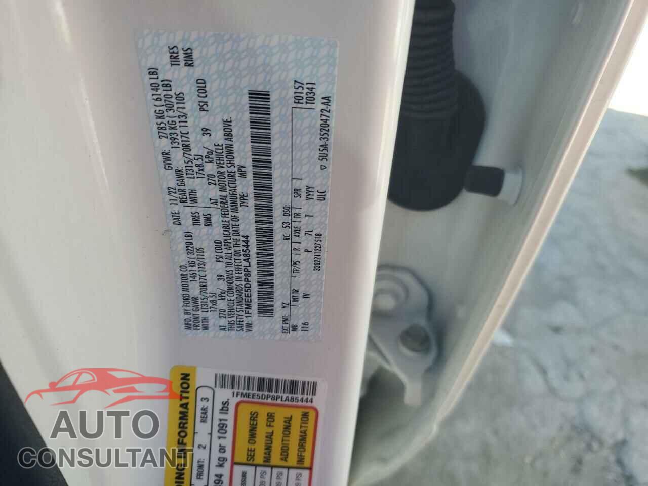 FORD BRONCO 2023 - 1FMEE5DP8PLA85444
