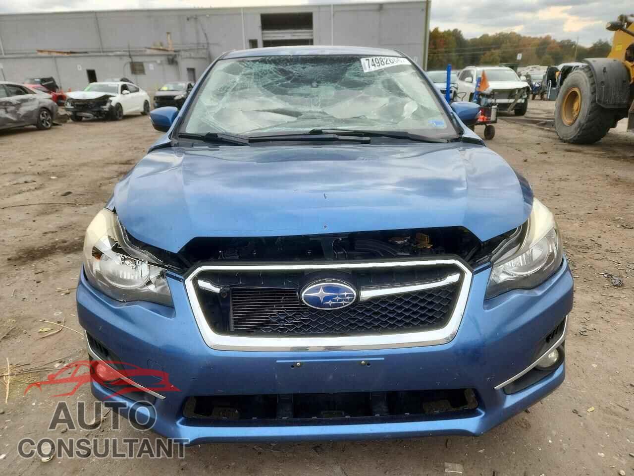 SUBARU IMPREZA 2015 - JF1GPAM67F8256425