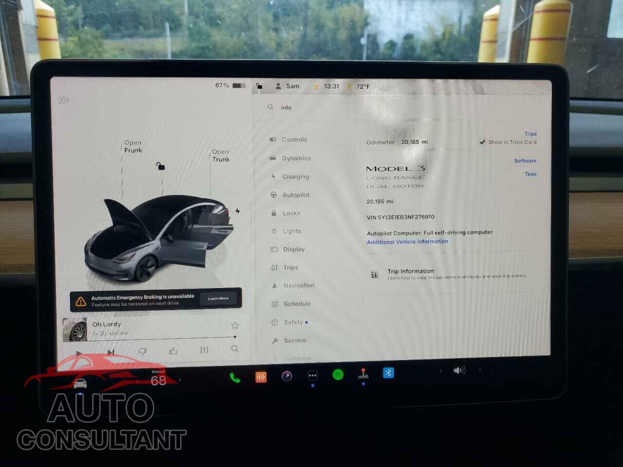 TESLA MODEL 3 2022 - 5YJ3E1EB3NF276910