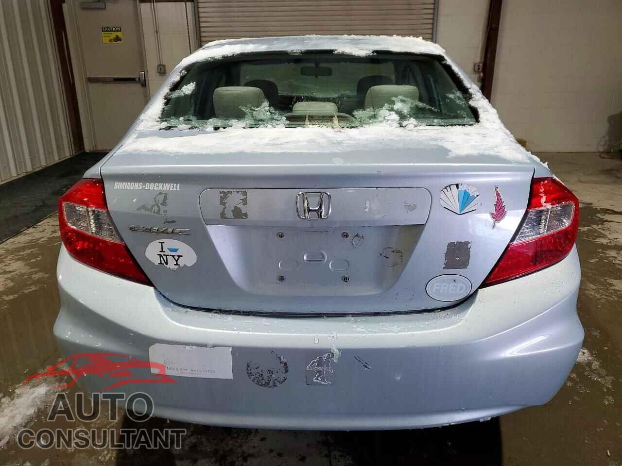 HONDA CIVIC 2012 - 19XFB2F54CE307928