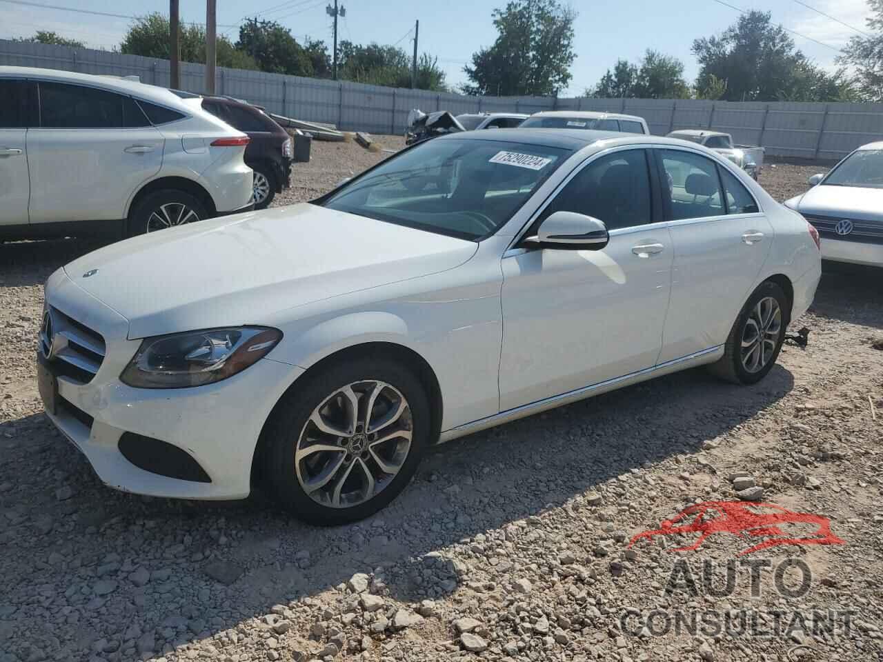 MERCEDES-BENZ C-CLASS 2017 - 55SWF4KBXHU215170