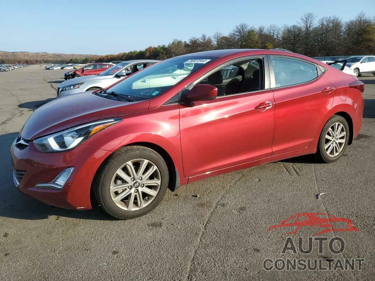 HYUNDAI ELANTRA 2016 - 5NPDH4AE5GH654551