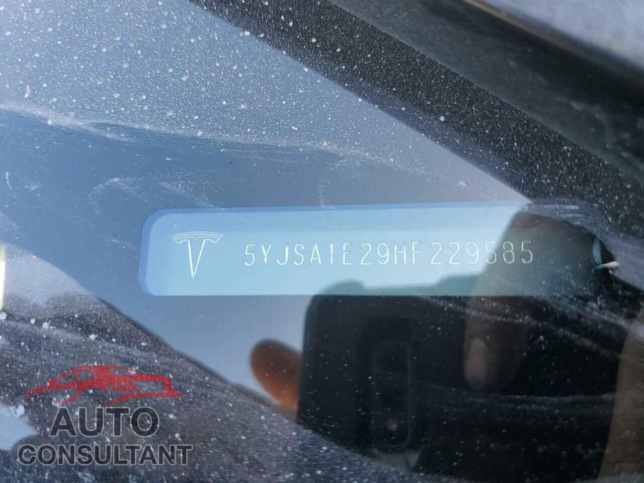 TESLA MODEL S 2017 - 5YJSA1E29HF229585