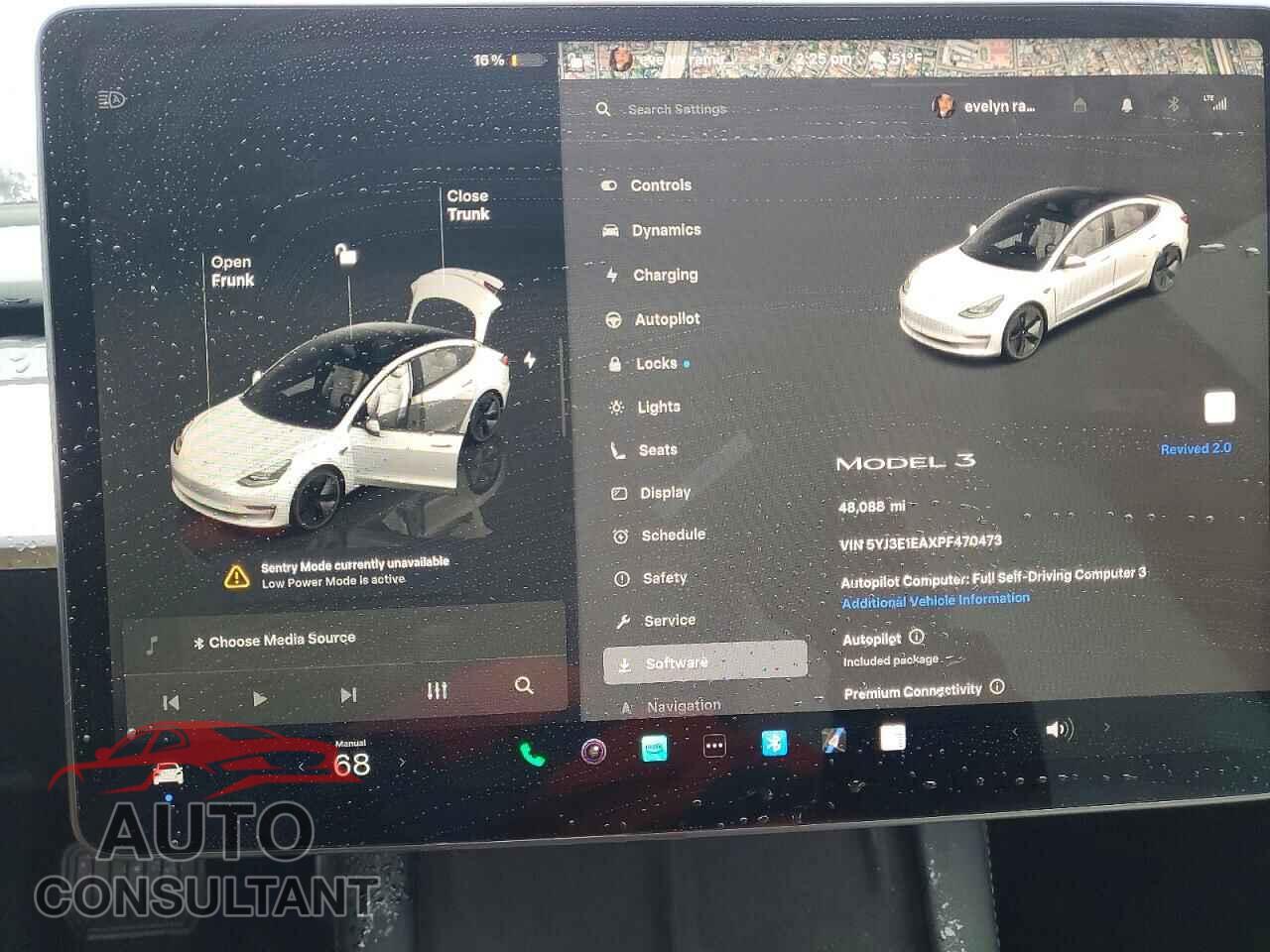 TESLA MODEL 3 2023 - 5YJ3E1EAXPF470473