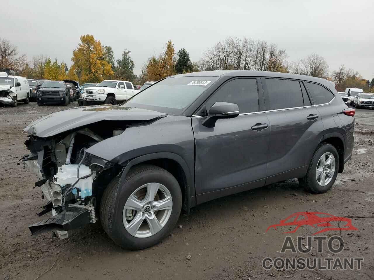 TOYOTA HIGHLANDER 2022 - 5TDCZRBH7NS559852
