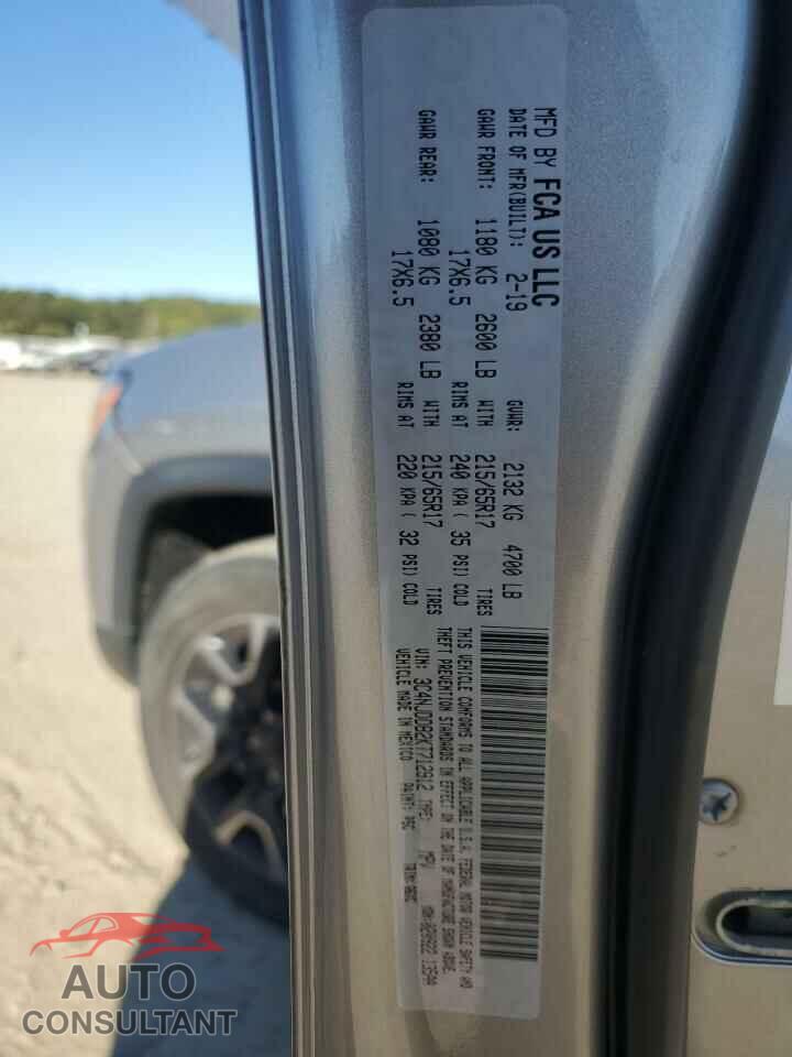 JEEP COMPASS 2019 - 3C4NJDDB2KT712912