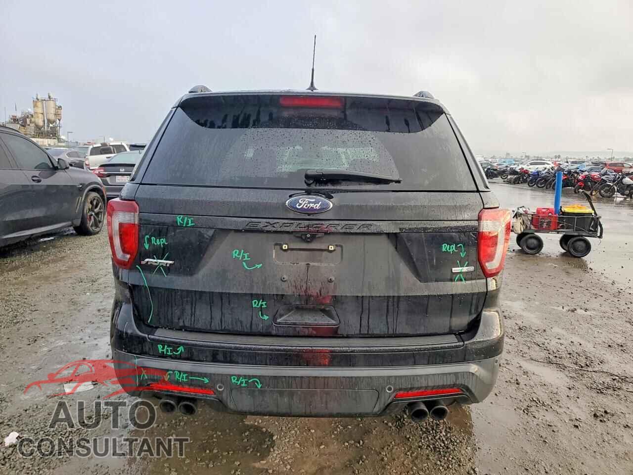 FORD EXPLORER 2018 - 1FM5K8GT9JGB09396