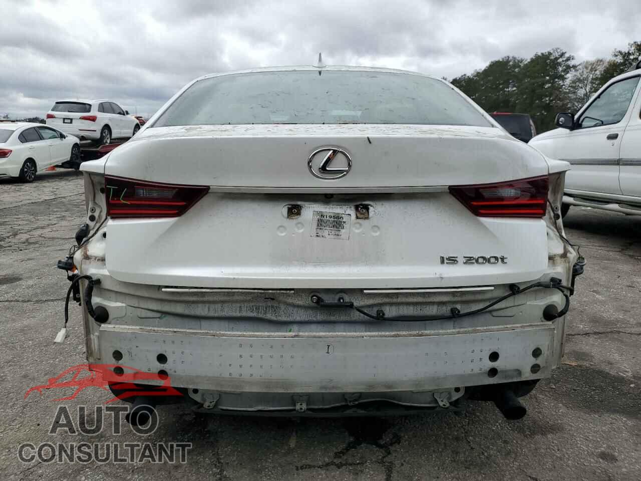 LEXUS IS 2016 - JTHBA1D27G5014626