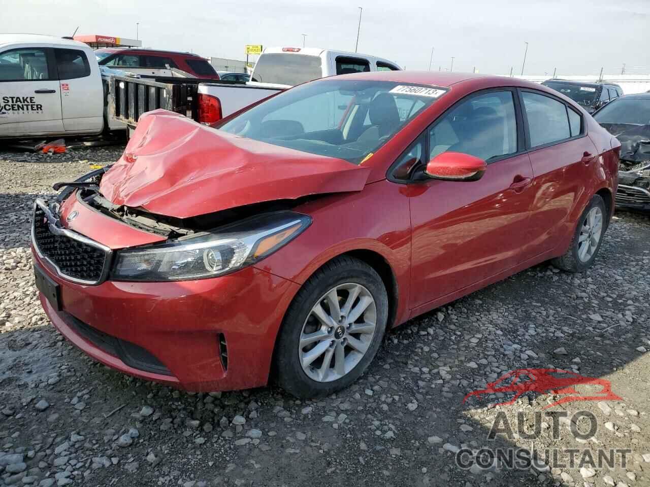 KIA FORTE 2017 - 3KPFL4A70HE111526