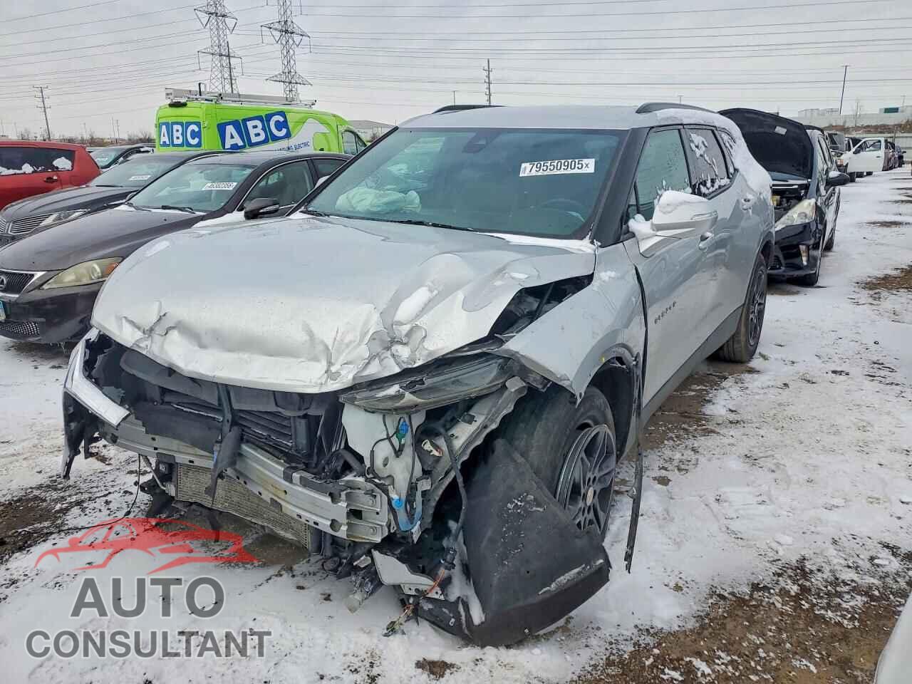CHEVROLET BLAZER 2021 - 3GNKBDRS4MS511294