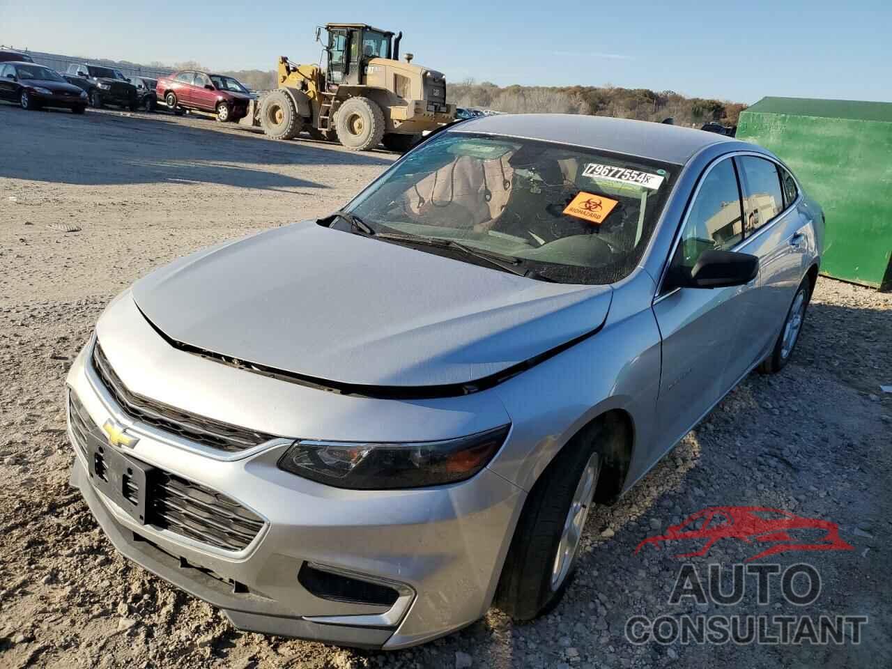 CHEVROLET MALIBU 2017 - 1G1ZB5ST5HF141556