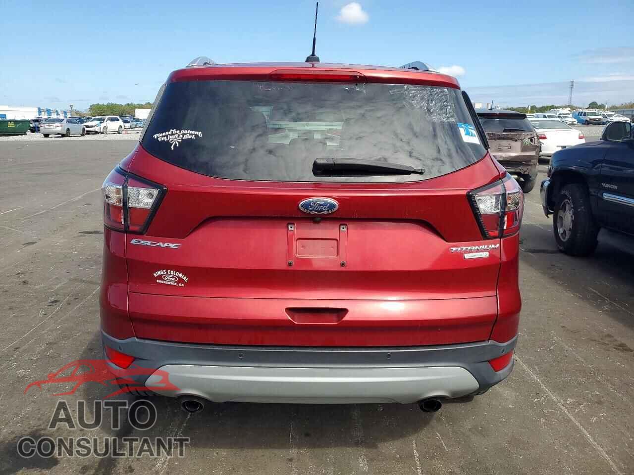 FORD ESCAPE 2017 - 1FMCU0JD5HUE02017