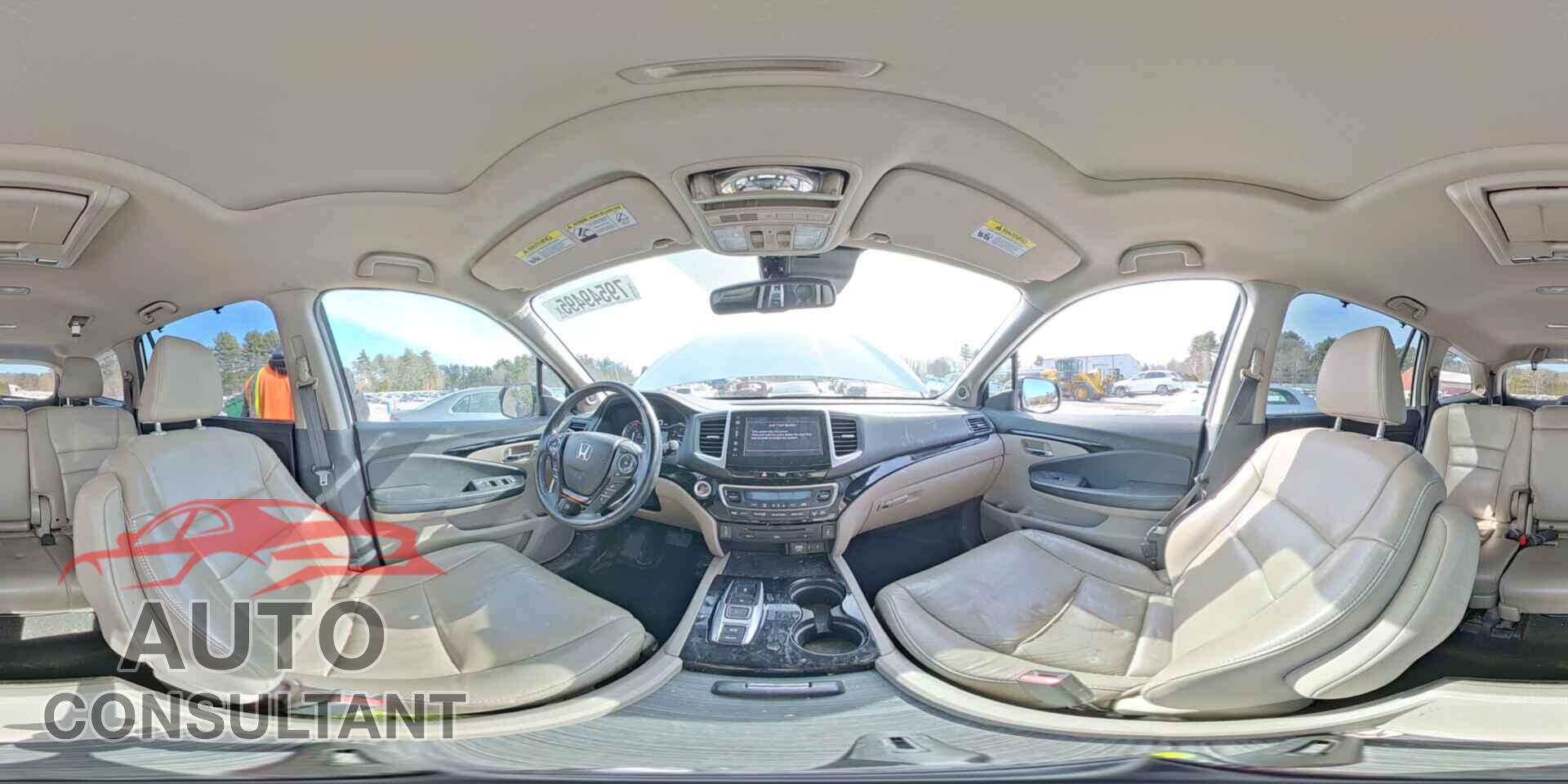 HONDA PILOT 2016 - 5FNYF6H99GB044341