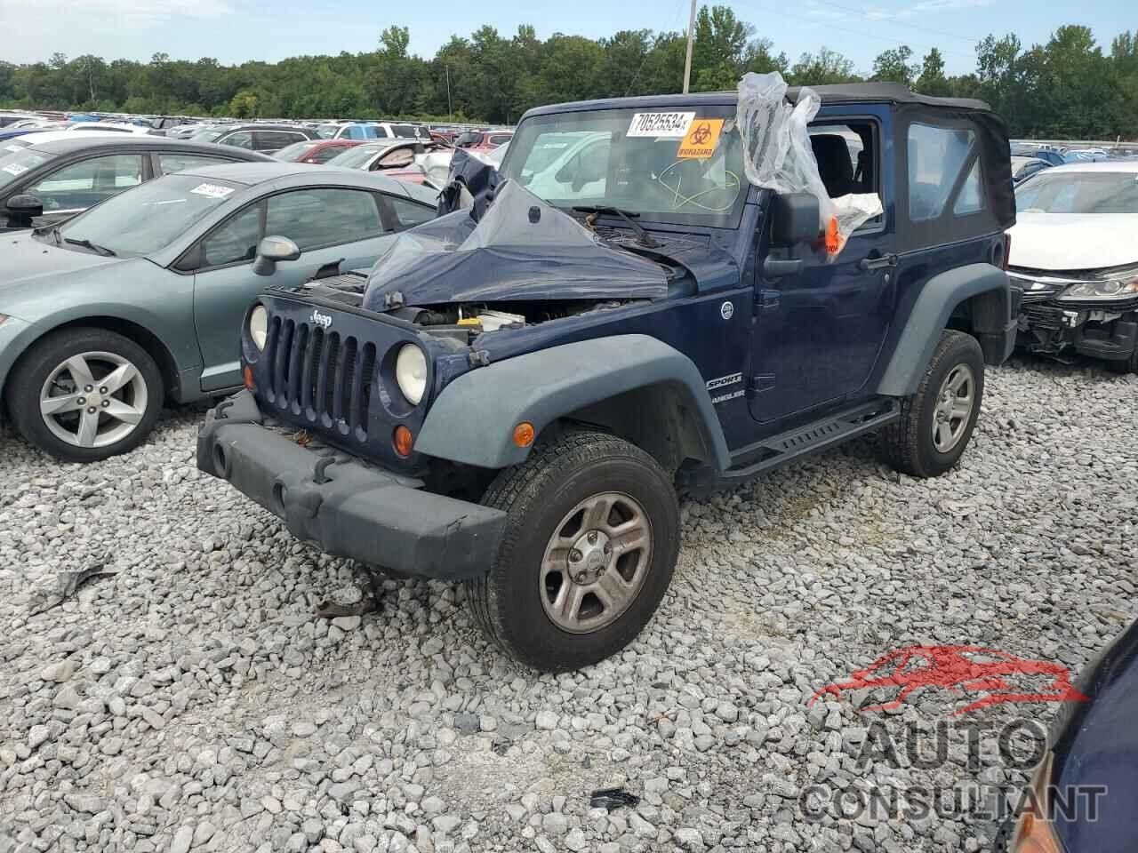 JEEP WRANGLER 2013 - 1C4AJWAGXDL626305