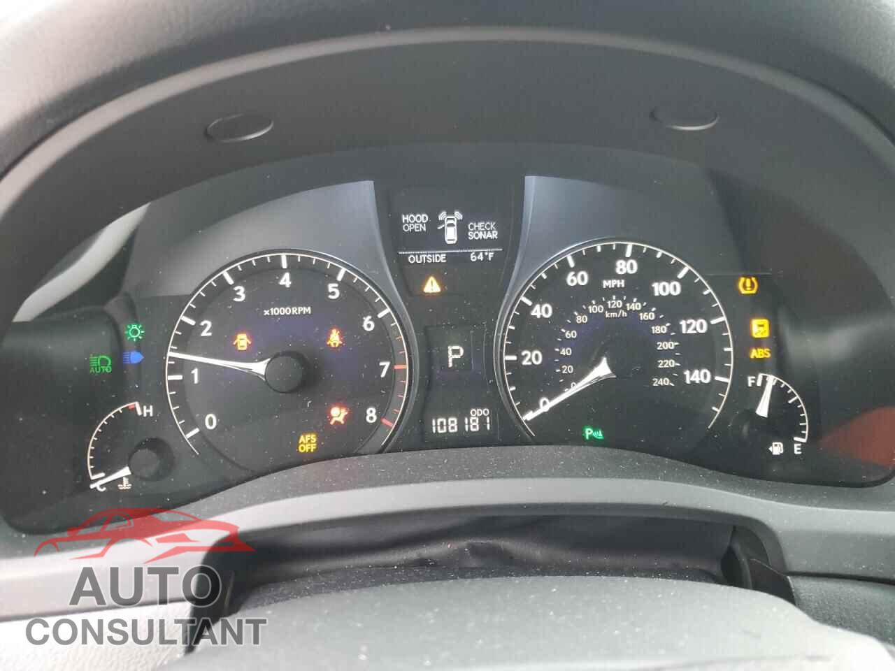 LEXUS RX350 2010 - 2T2BK1BA2AC010109