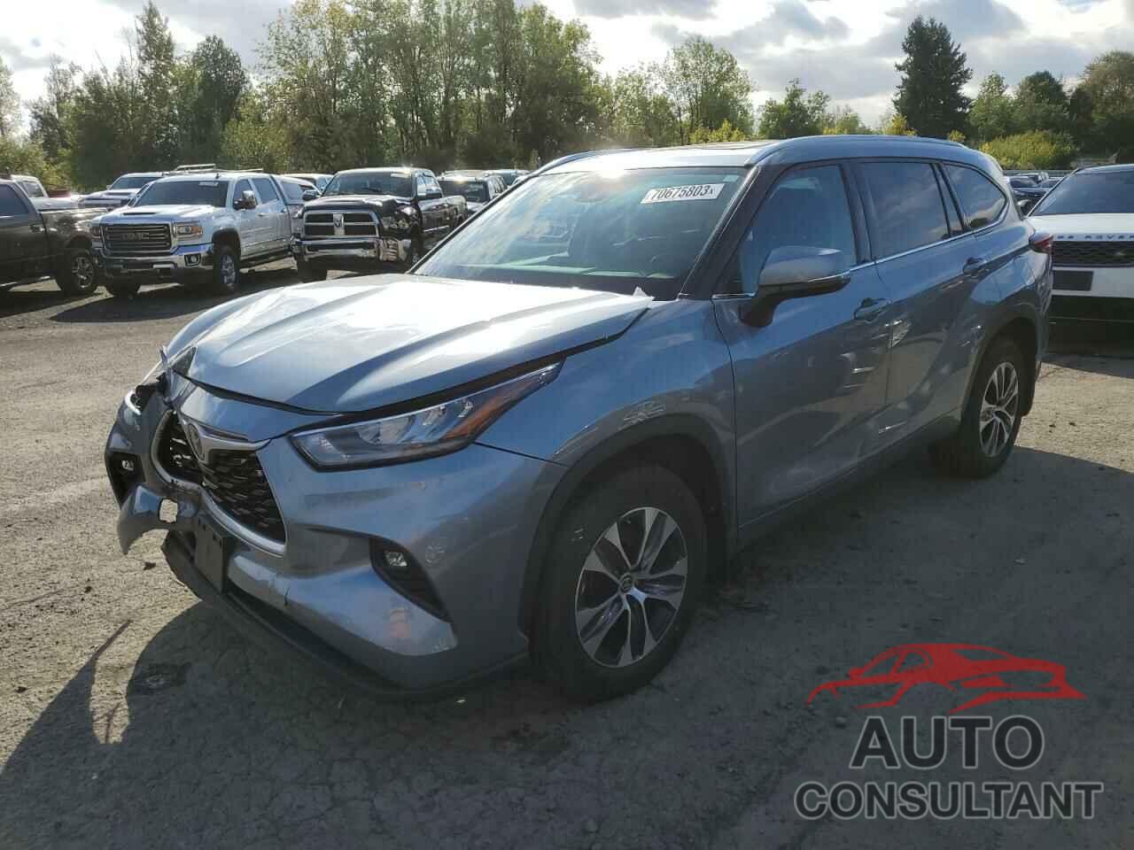TOYOTA HIGHLANDER 2020 - 5TDHZRBH9LS024153