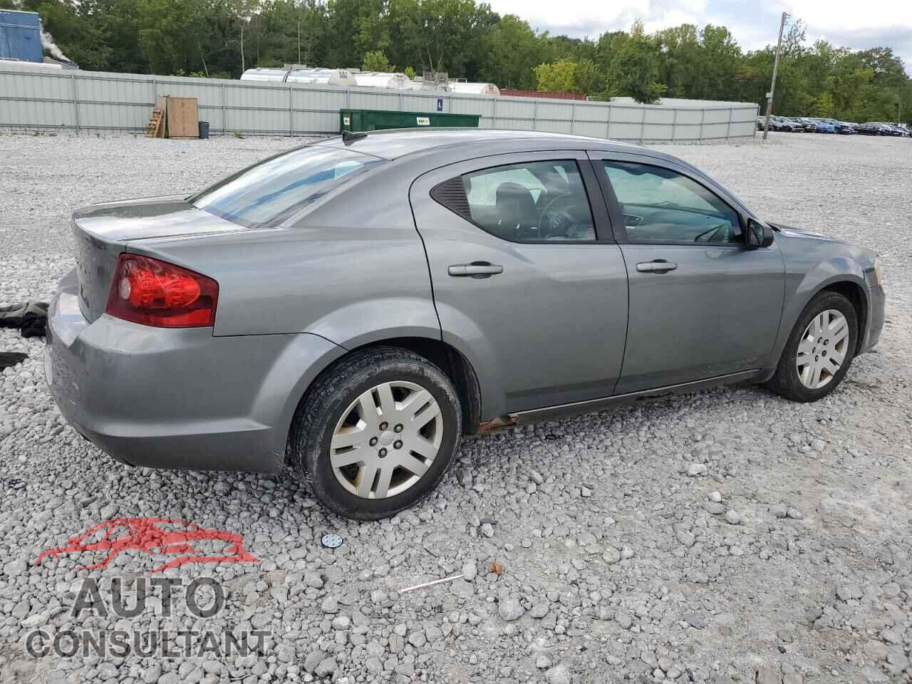 DODGE AVENGER 2012 - 1C3CDZAB2CN132615