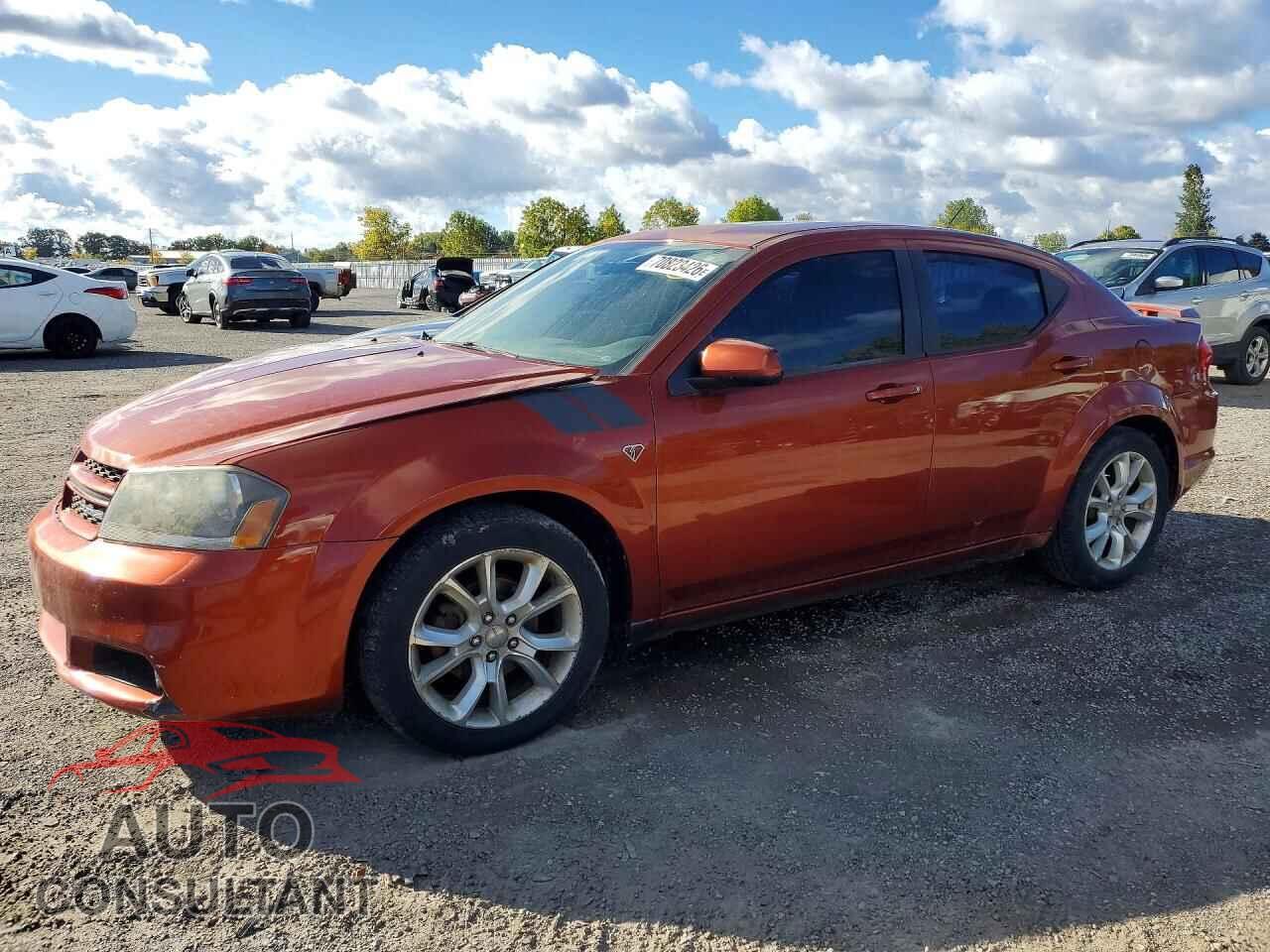 DODGE AVENGER 2012 - 1C3CDZBG6CN154644