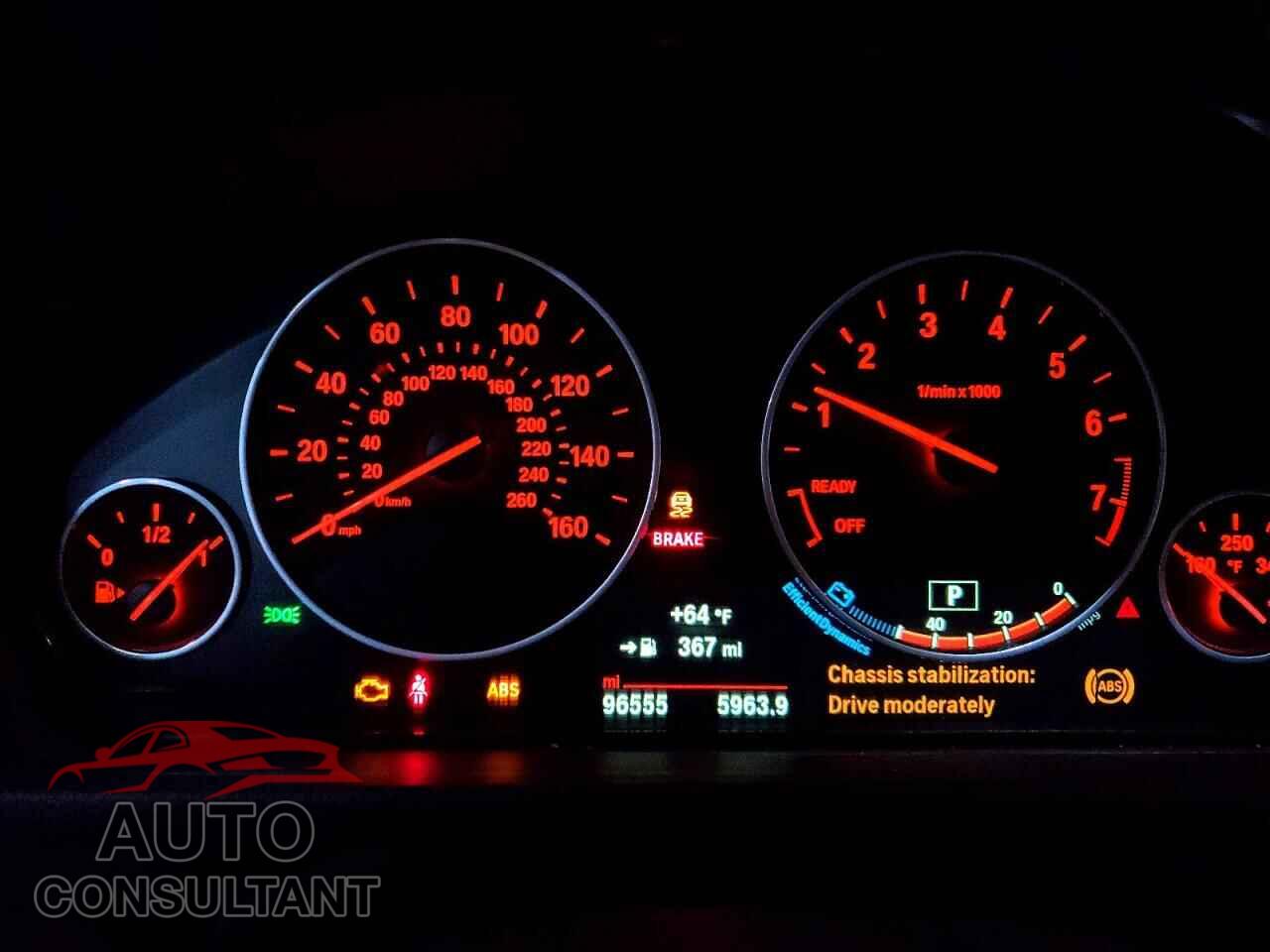 BMW 3 SERIES 2015 - WBA3B5C58FF959614
