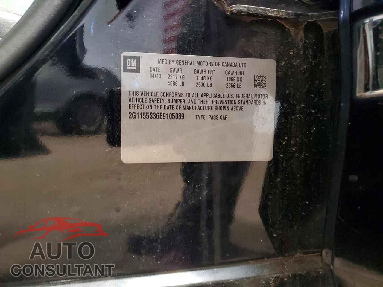 CHEVROLET IMPALA 2014 - 2G1155S36E9105089