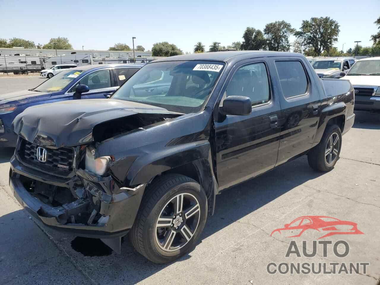 HONDA RIDGELINE 2012 - 5FPYK1F72CB453721