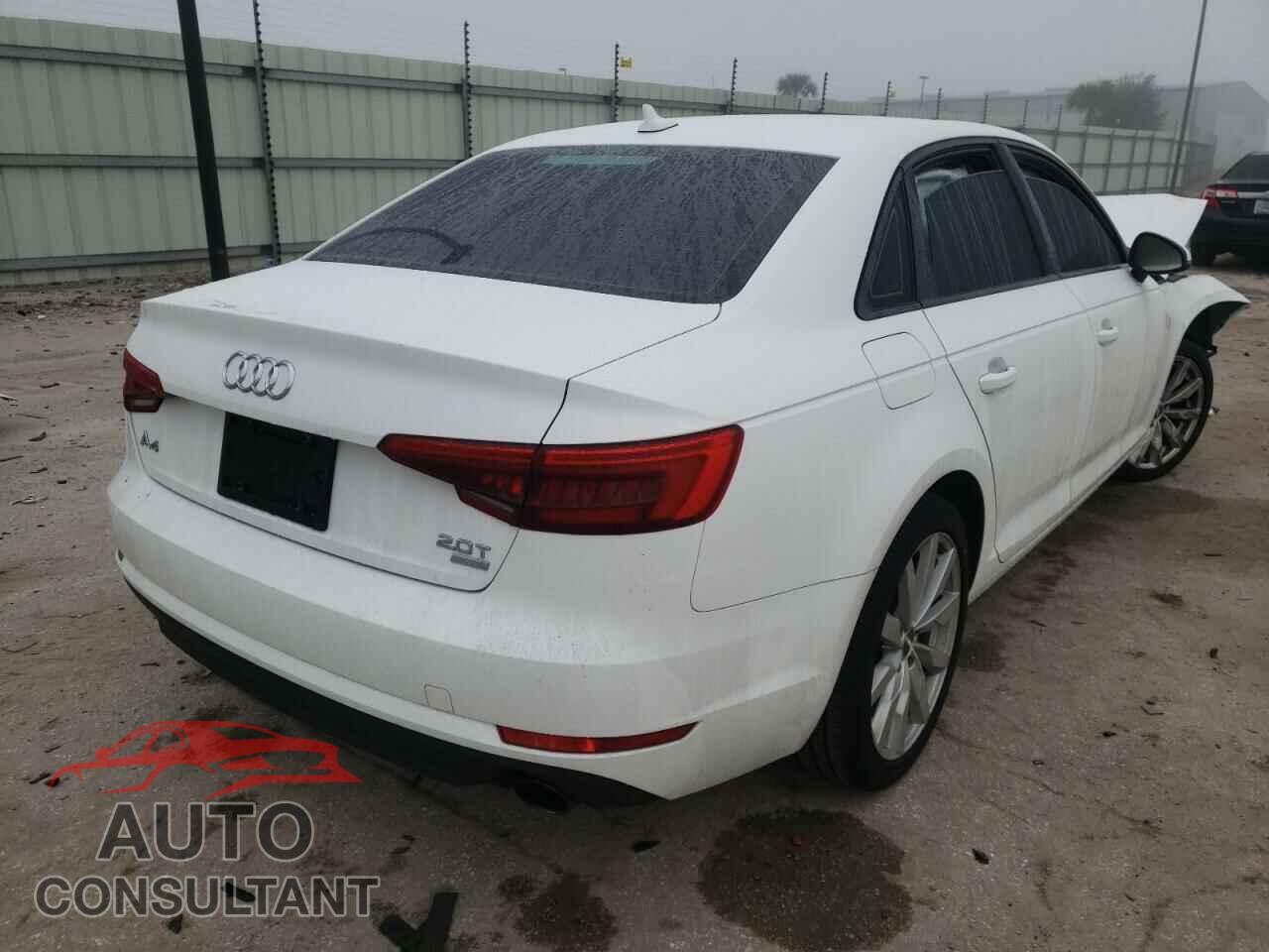 AUDI A4 2017 - WAUGMAF46HN051386