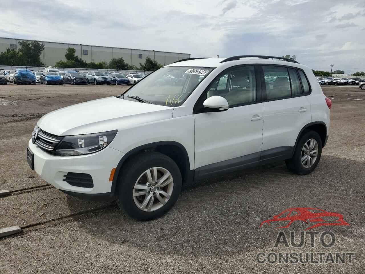 VOLKSWAGEN TIGUAN 2017 - WVGBV7AXXHK026180