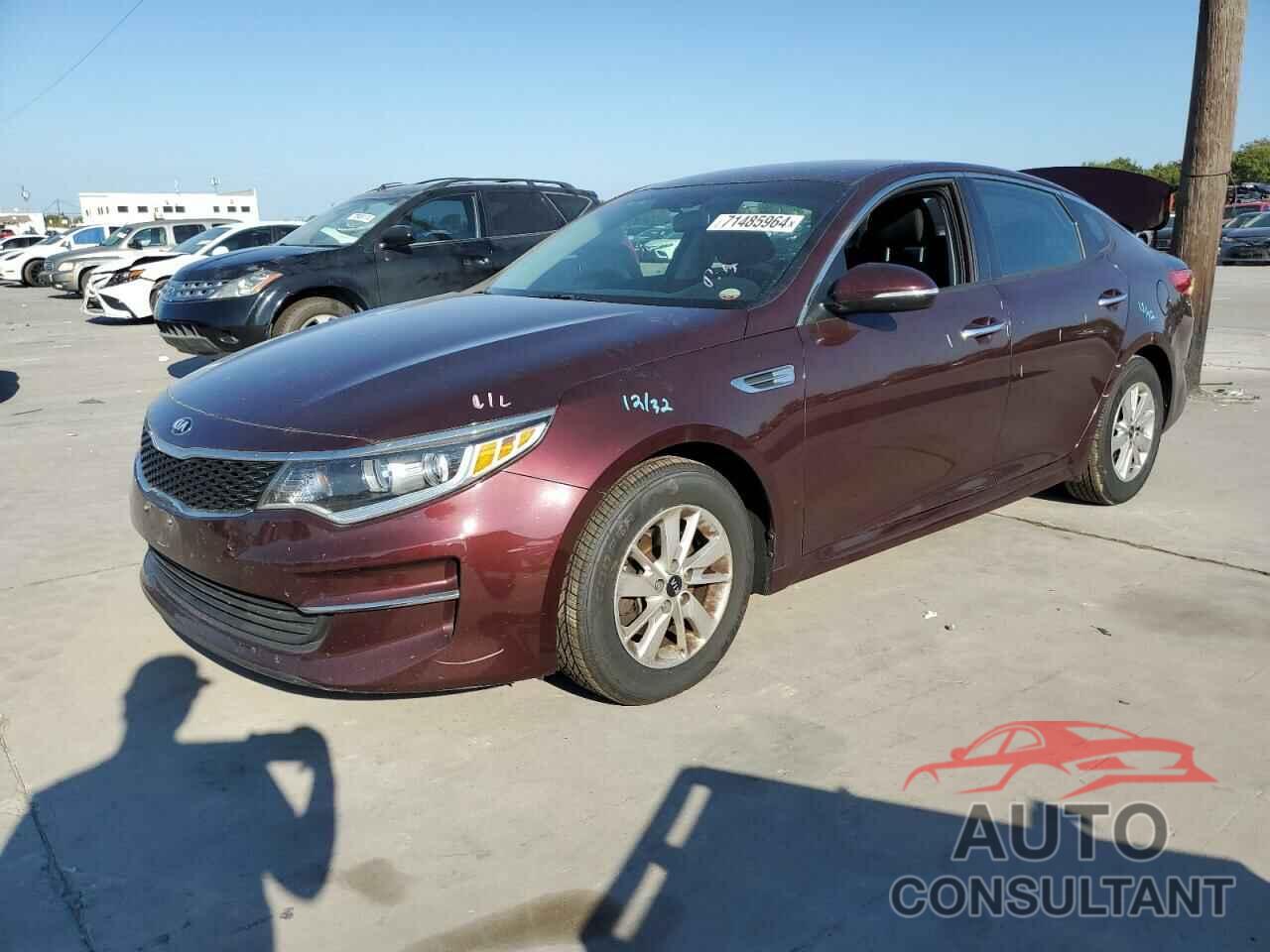 KIA OPTIMA 2018 - 5XXGT4L33JG187494