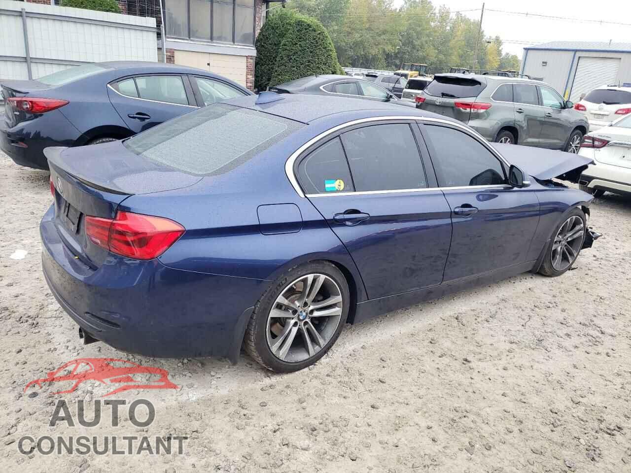BMW 3 SERIES 2016 - WBA8B7G53GNU36939