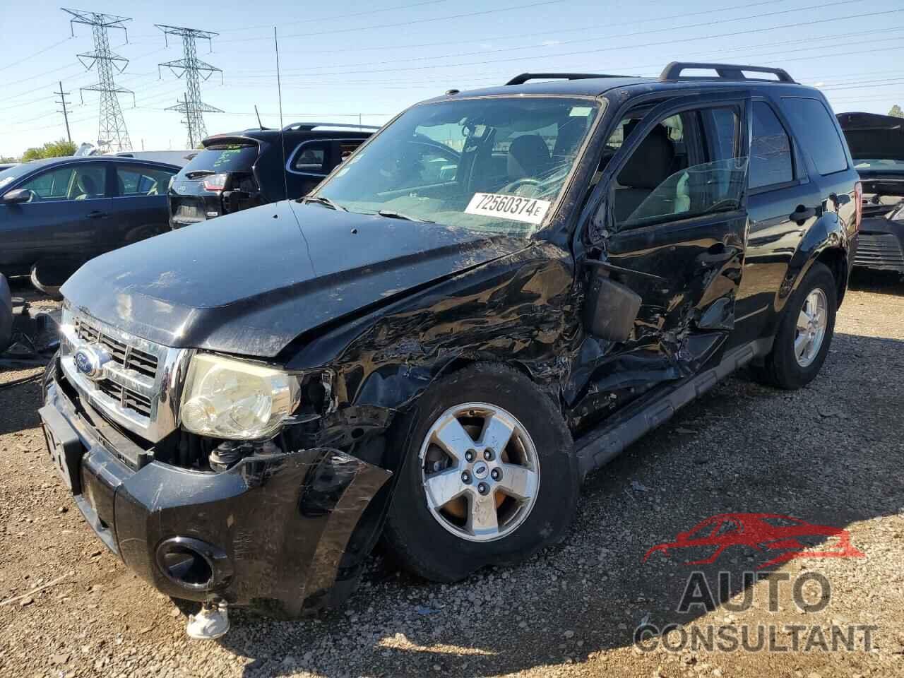 FORD ESCAPE 2012 - 1FMCU9DGXCKB27730