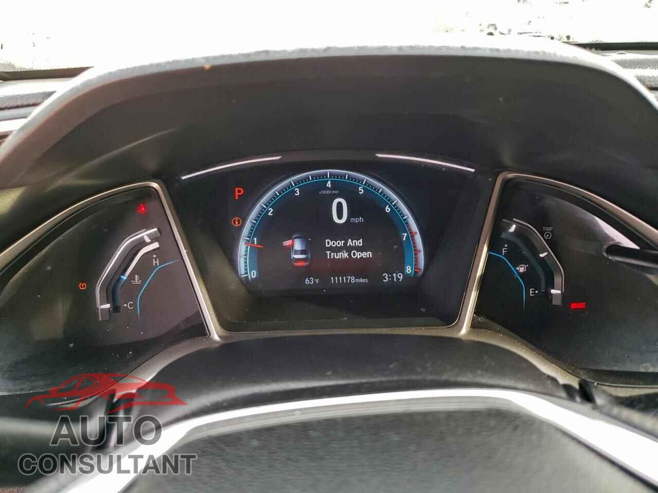 HONDA CIVIC 2017 - 19XFC2F74HE036777