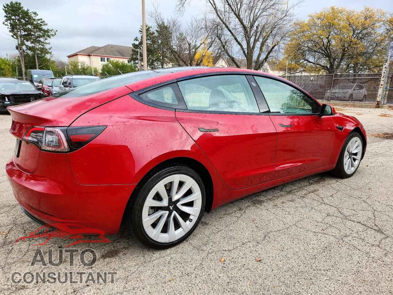 TESLA MODEL 3 2022 - 5YJ3E1EA2NF286089